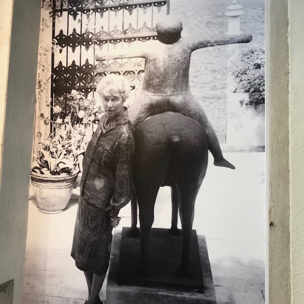 Zeuxis galerie d'art en visite à la fondation ​vénitienne ​de Peggy Guggenheim